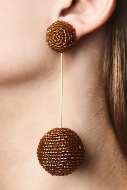 Aria Earrings-Faceted Beads-Sachin & Babi Flash Sale