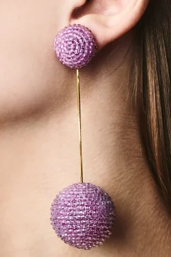Aria Earrings-Faceted Beads-Sachin & Babi Flash Sale