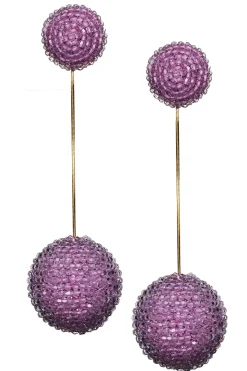 Aria Earrings-Faceted Beads-Sachin & Babi Flash Sale