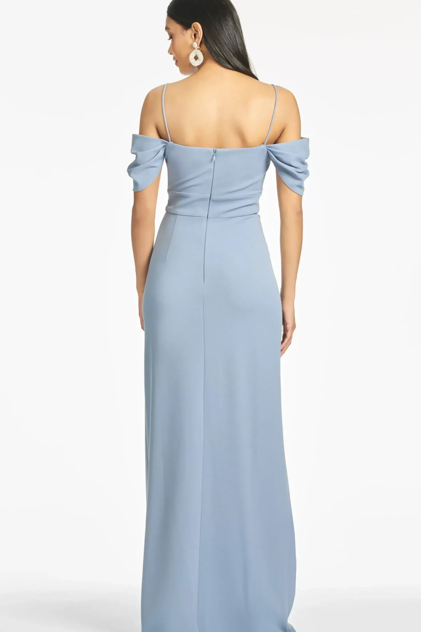 Brittany 4-Way Stretch Crepe Gown-Sachin & Babi New