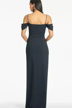 Brittany 4-Way Stretch Crepe Gown-Sachin & Babi Best