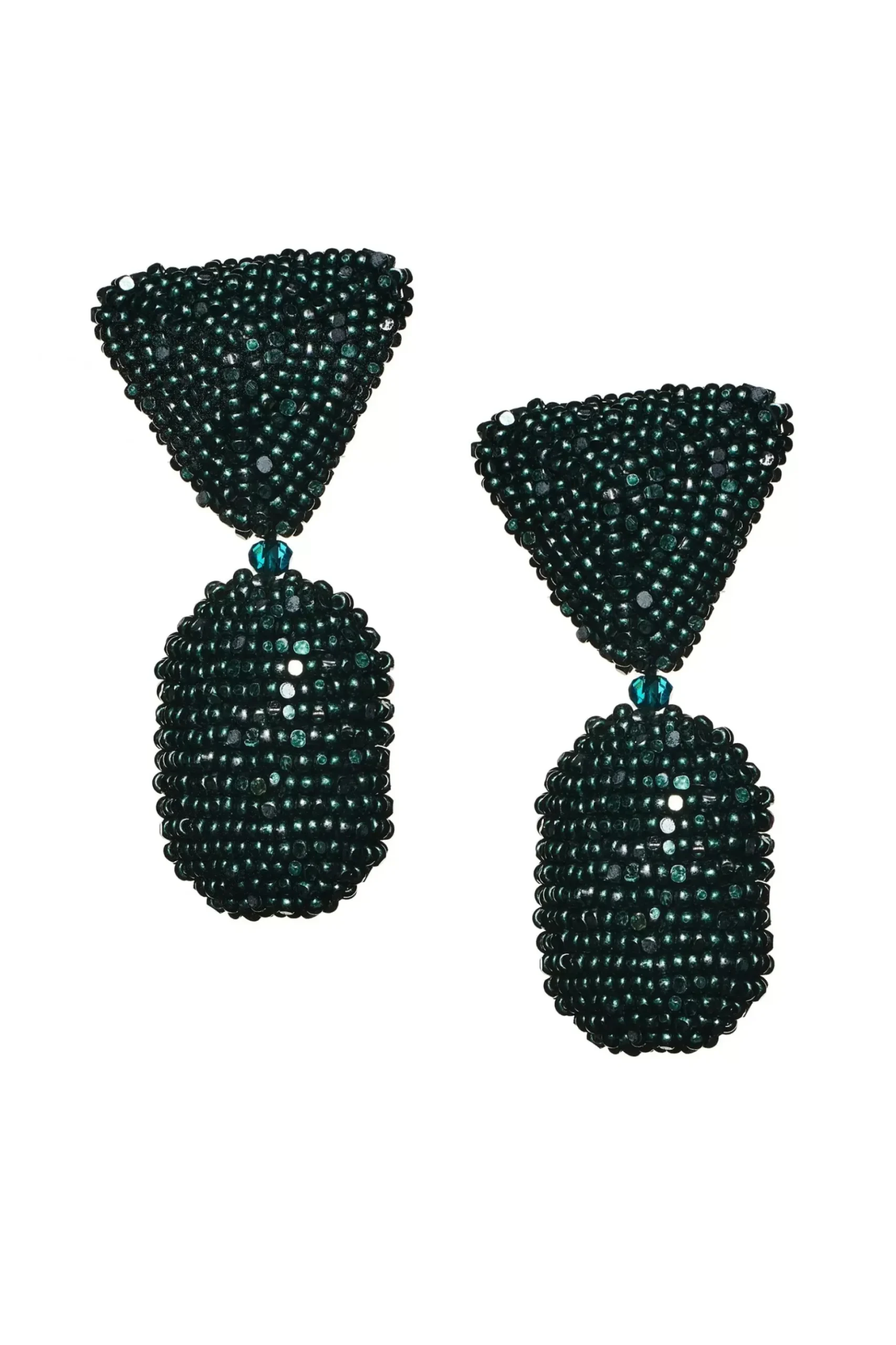 Chrystie Earrings-Metallic Faceted Beads-Sachin & Babi Cheap