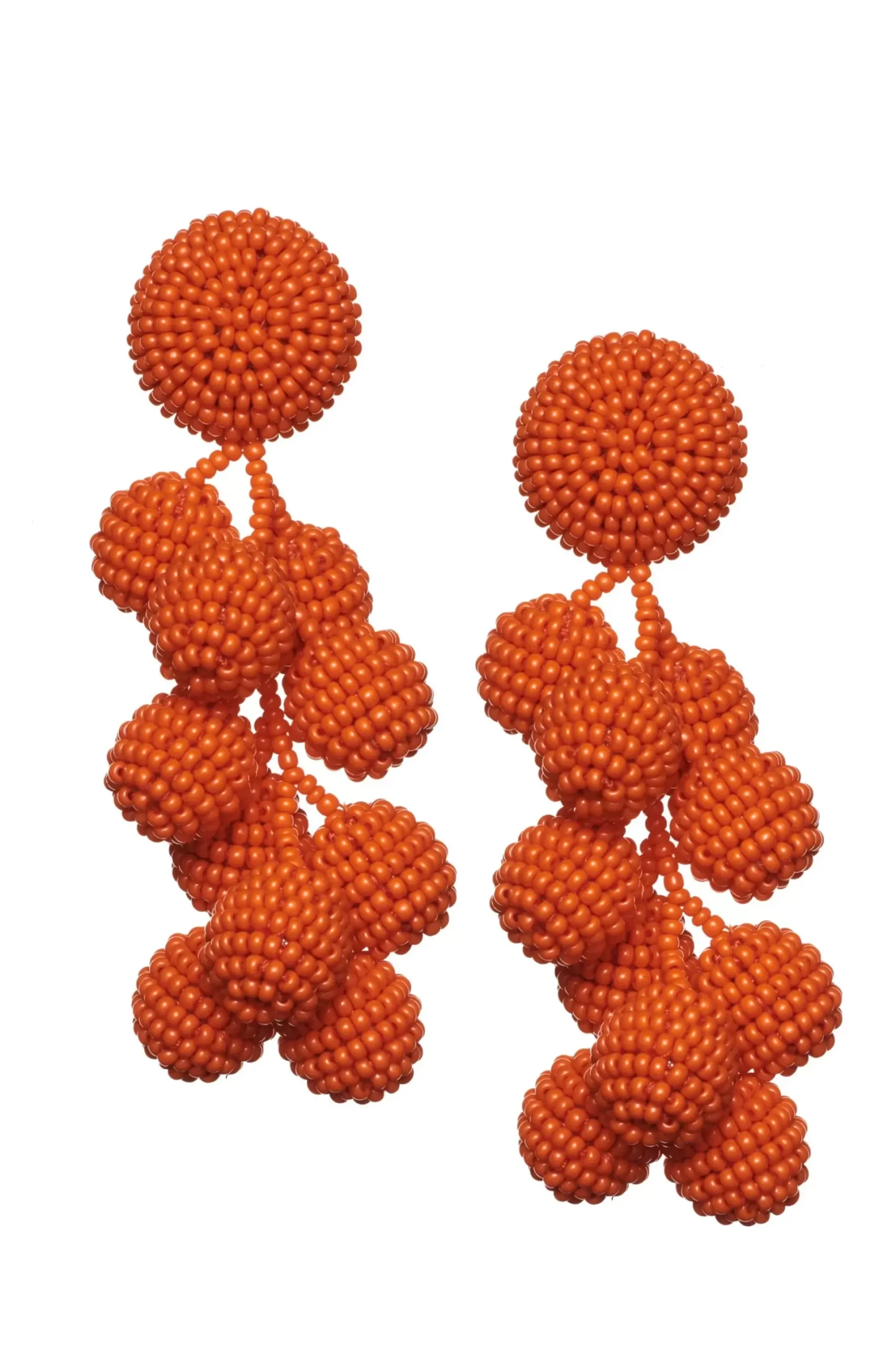 Coconuts Earrings-Smooth Beads-Sachin & Babi Store