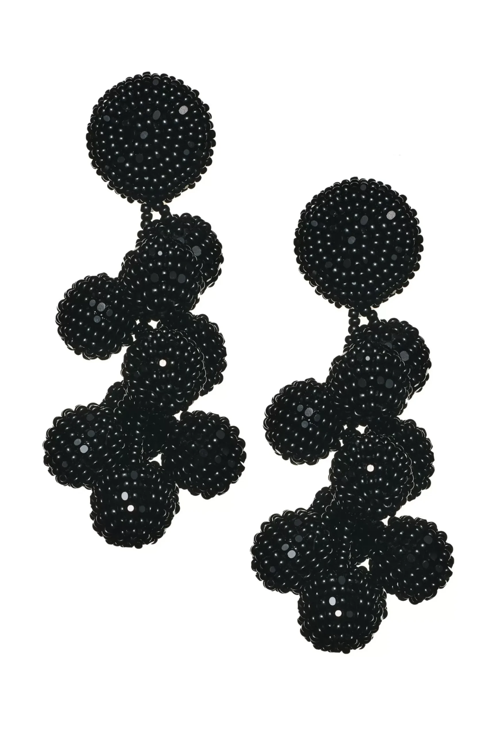 Coconuts Earrings-Smooth Beads-Sachin & Babi Store