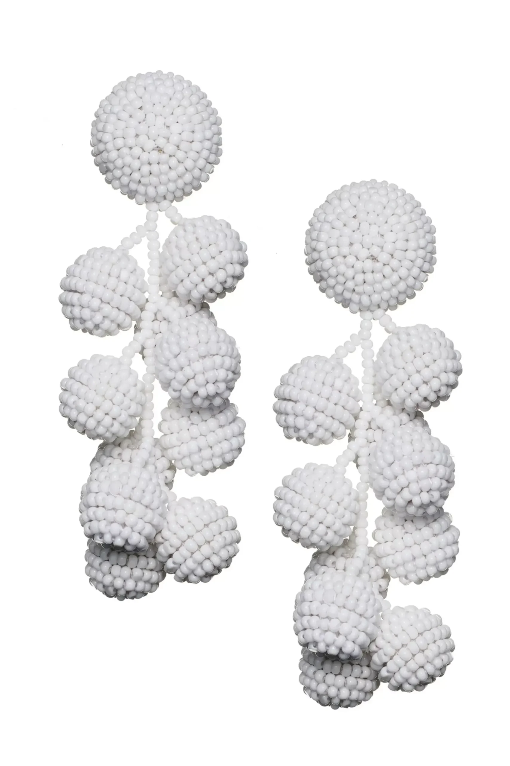 Coconuts Earrings-Smooth Beads-Sachin & Babi Store