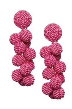 Coconuts Earrings-Smooth Beads-Sachin & Babi Store
