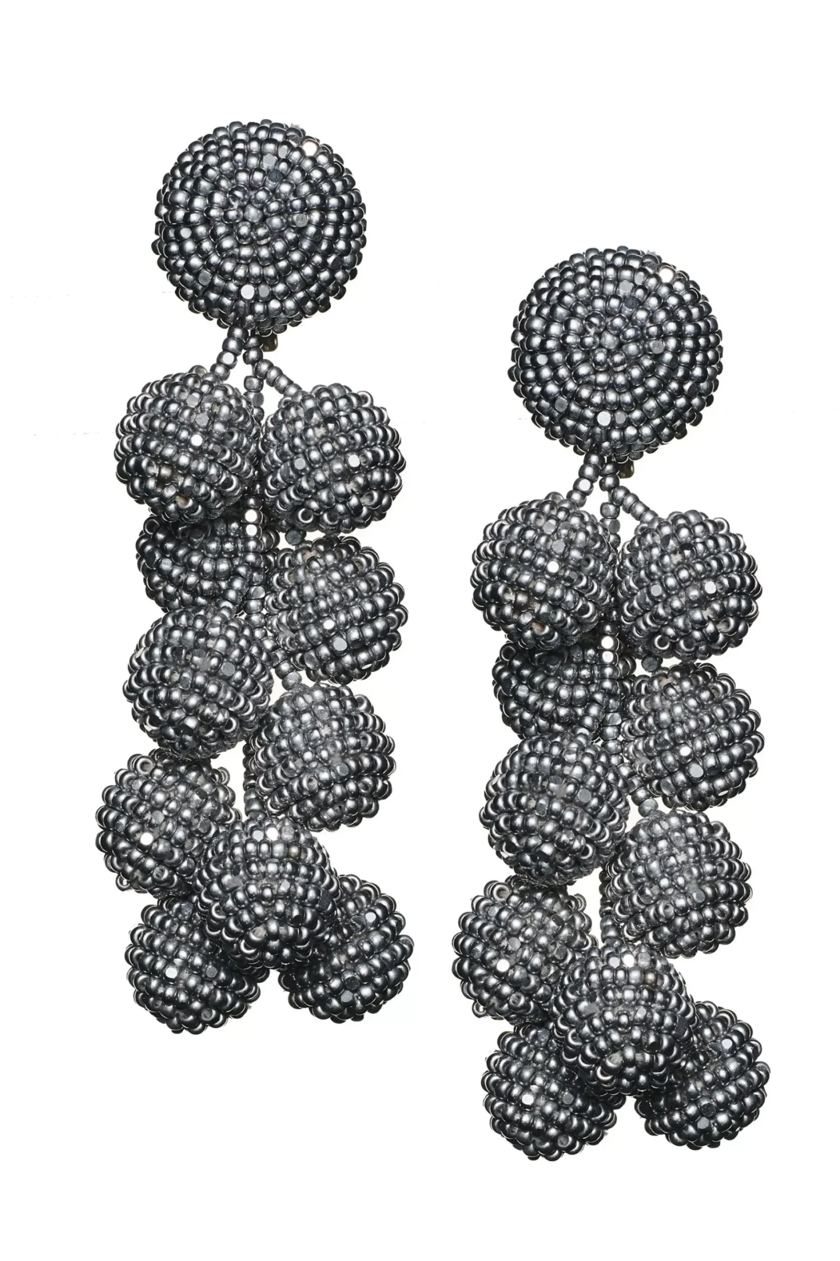 Coconuts Earrings-Smooth Beads-Sachin & Babi Store