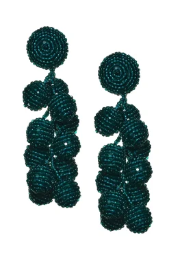 Coconuts Earrings-Smooth Beads-Sachin & Babi Store