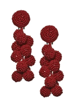 Coconuts Earrings-Smooth Beads-Sachin & Babi Store