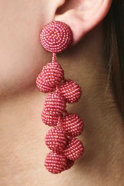Coconuts Earrings-Smooth Beads-Sachin & Babi Store