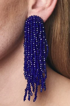 Fountain Earrings-Faceted Beads-Sachin & Babi Clearance