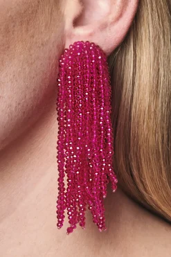 Fountain Earrings-Faceted Beads-Sachin & Babi Clearance