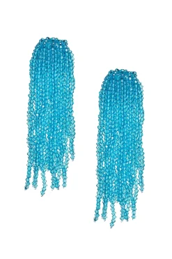 Fountain Earrings-Faceted Beads-Sachin & Babi Clearance