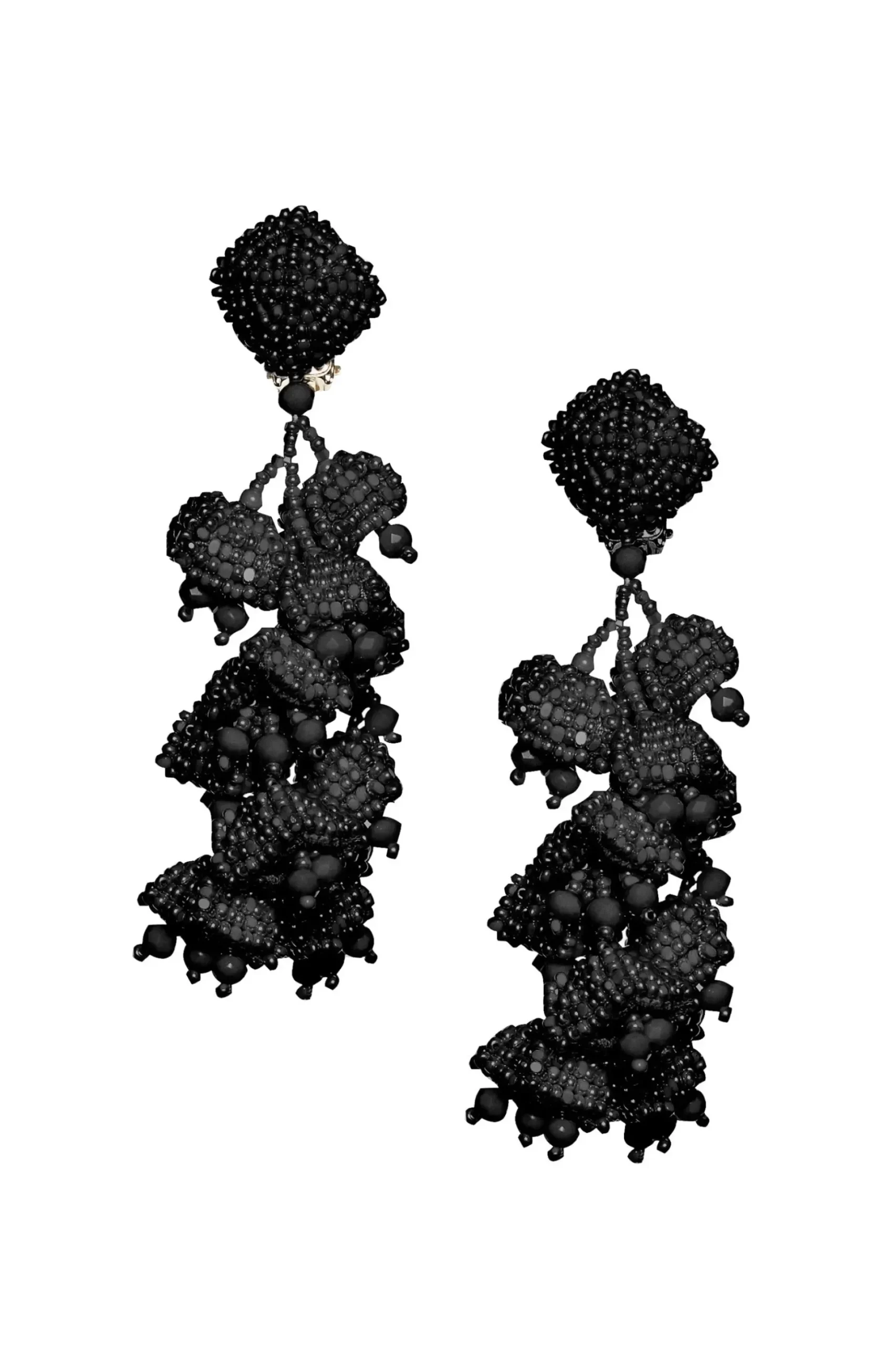 Grapes Earrings-Smooth Beads-Sachin & Babi Outlet