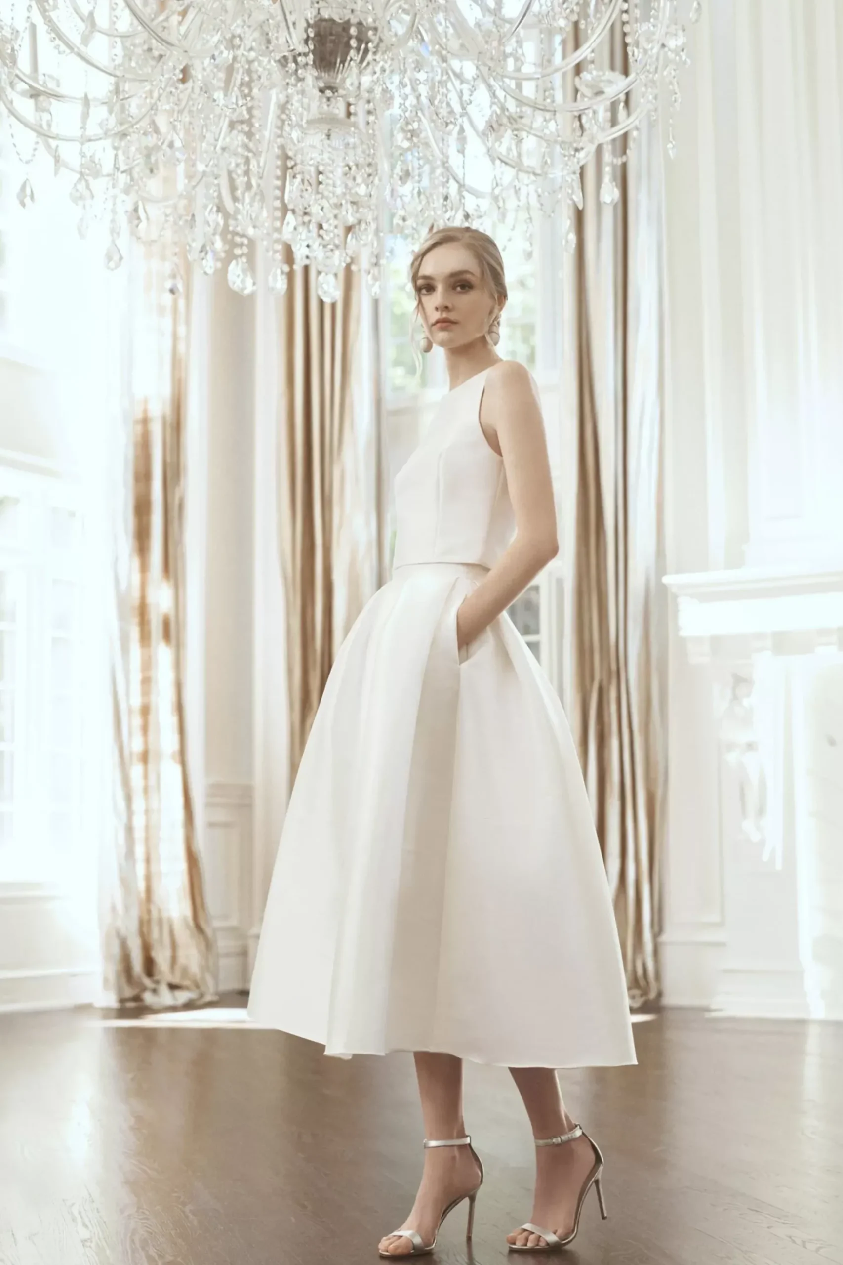Leighton Skirt Mikado-Sachin & Babi Fashion