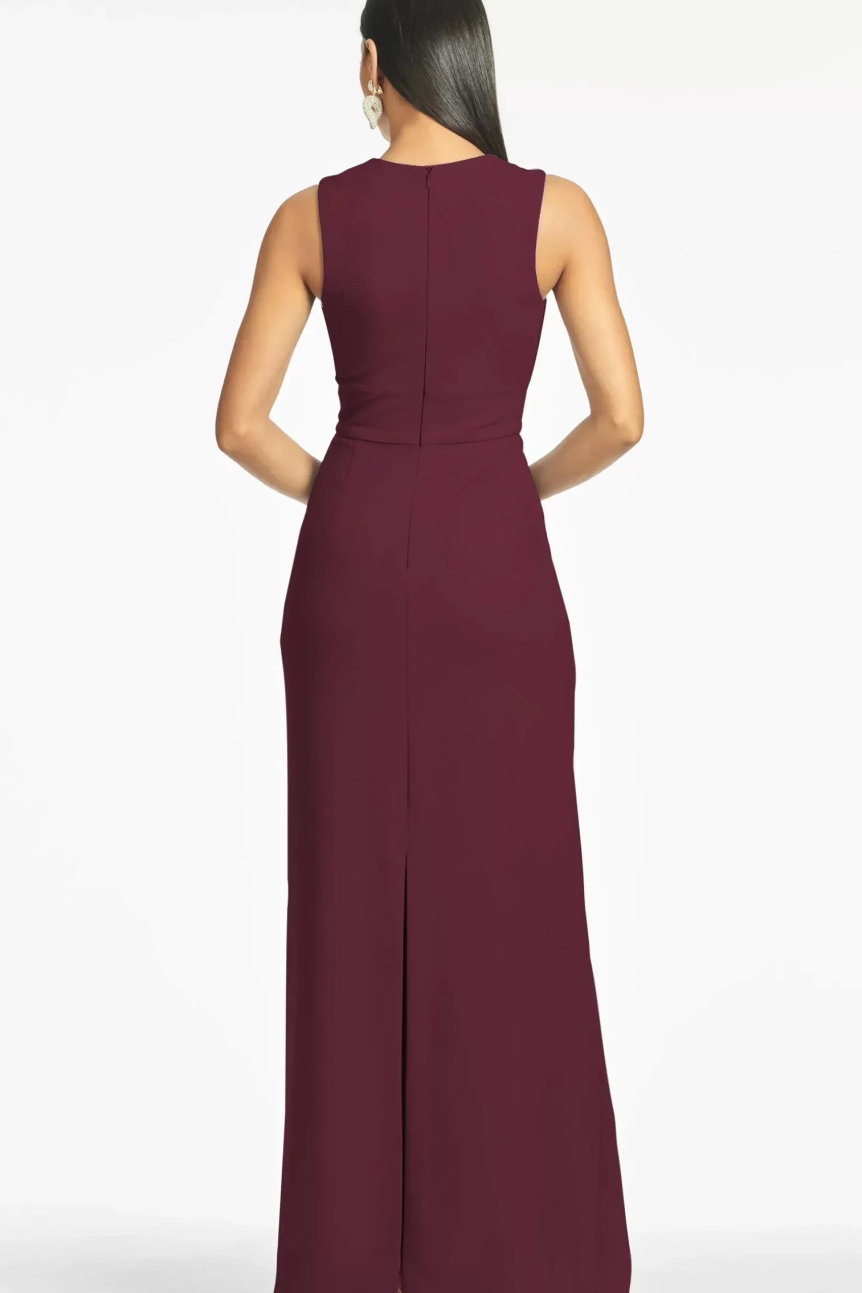 Loretta 4-Way Stretch Crepe Gown-Sachin & Babi Store