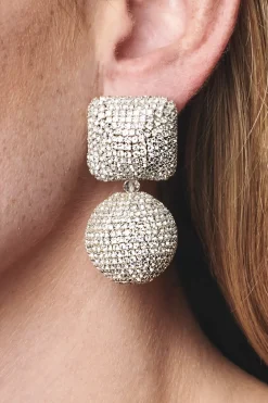 Lydia Earrings-Crystals-Sachin & Babi Hot