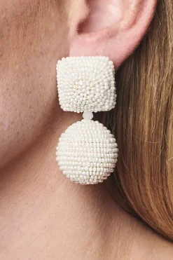 Lydia Earrings-Smooth Beads-Sachin & Babi Online