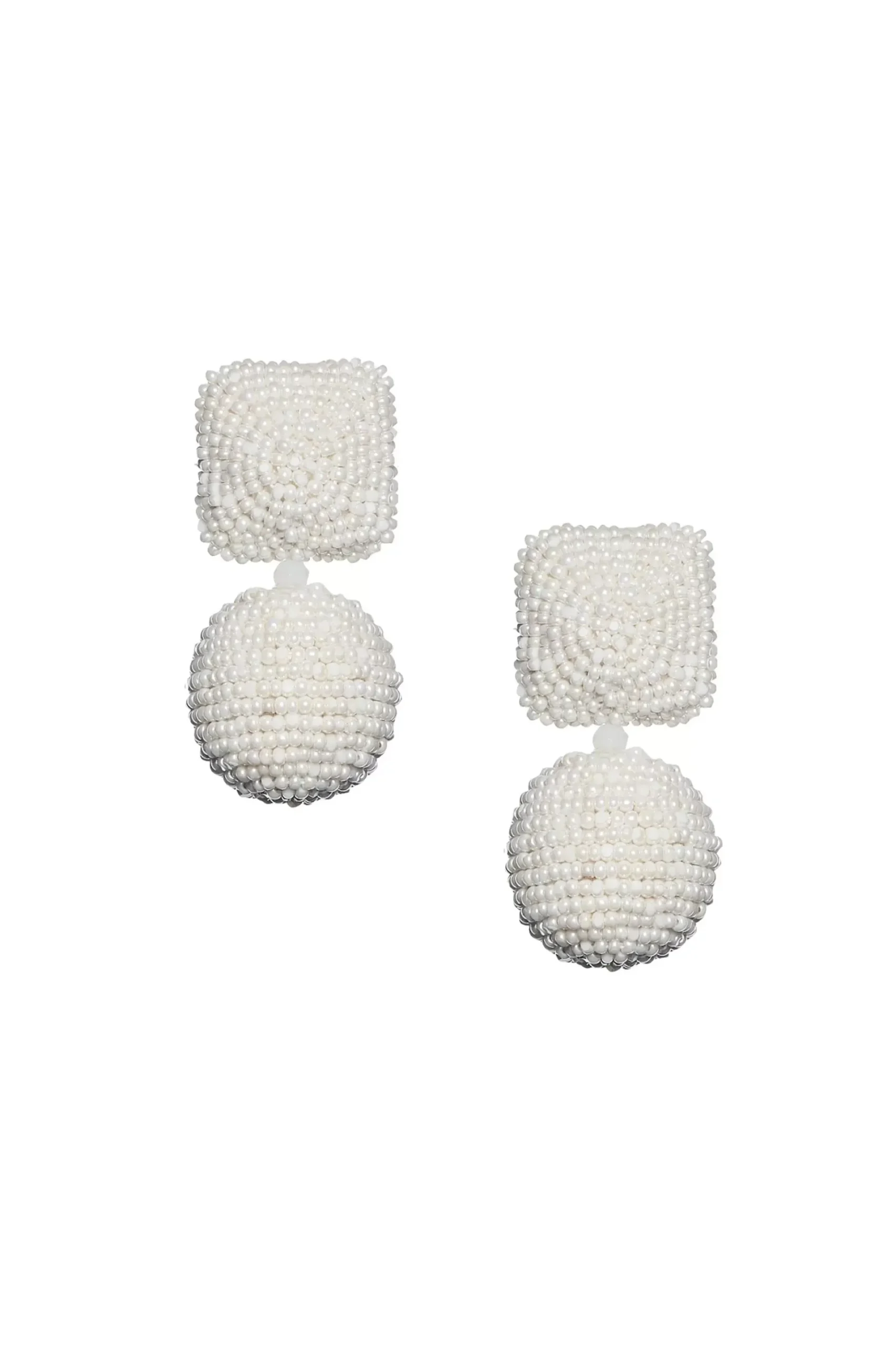 Lydia Earrings-Smooth Beads-Sachin & Babi Online
