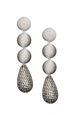 Maeve Earrings-Thread/Crystals-Sachin & Babi Shop