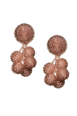 Mini Coconuts Earrings-Faceted Beads-Sachin & Babi New