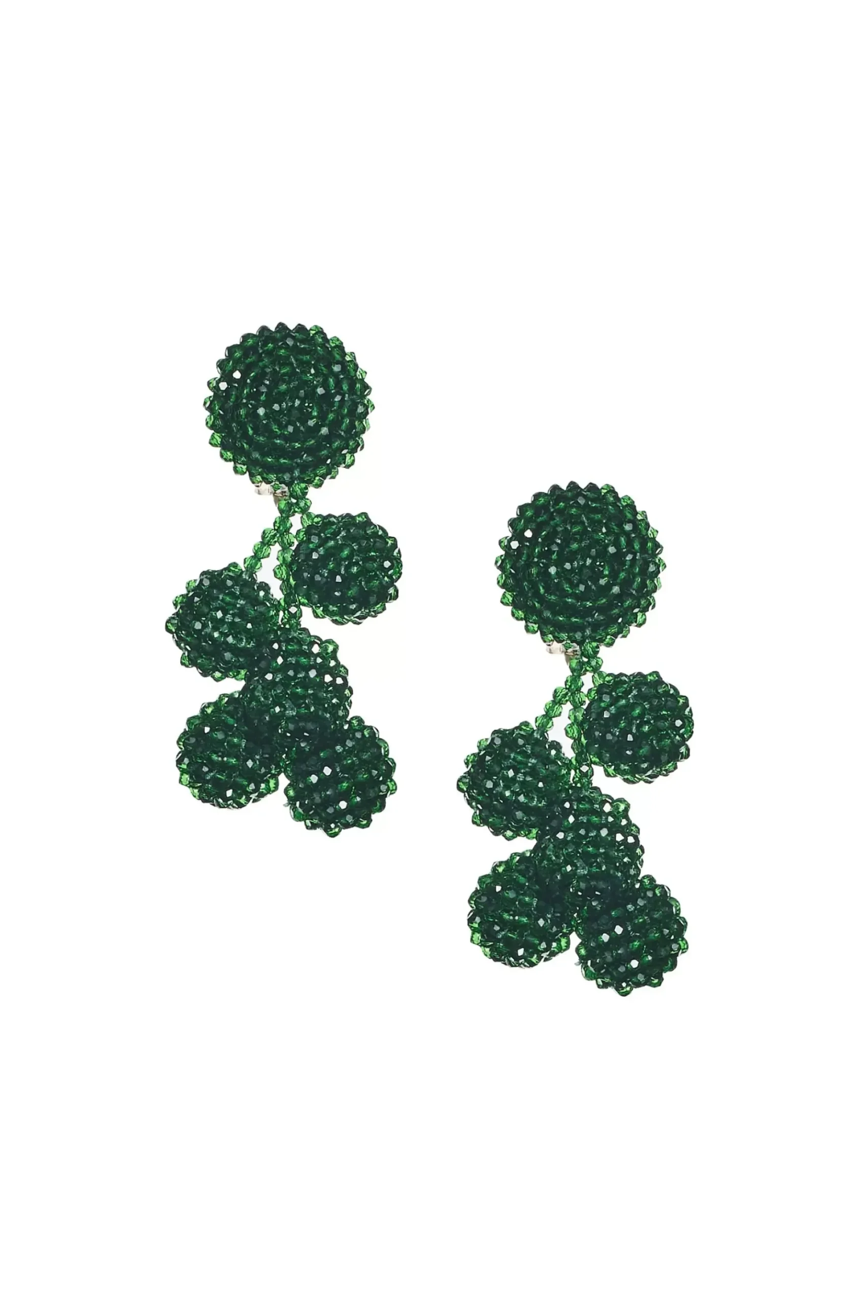 Mini Coconuts Earrings-Faceted Beads-Sachin & Babi New