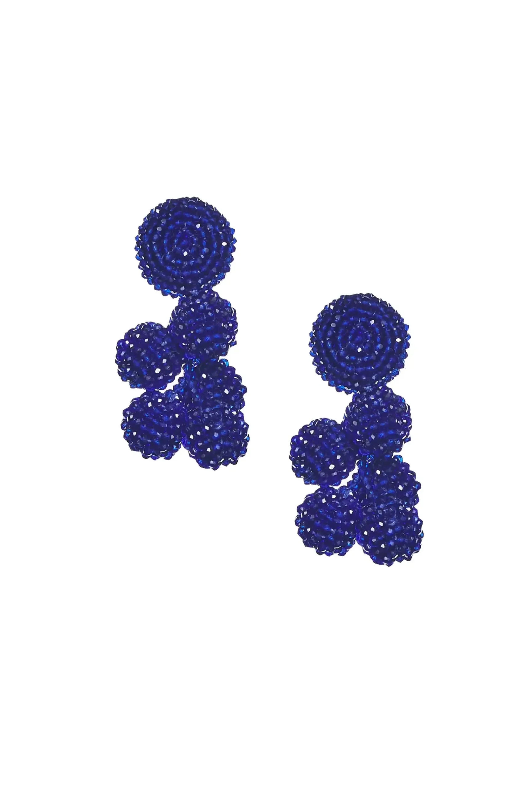 Mini Coconuts Earrings-Faceted Beads-Sachin & Babi New