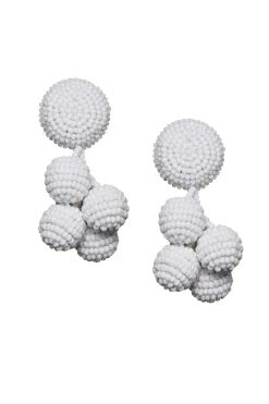 Mini Coconuts Earrings-Smooth Beads-Sachin & Babi Fashion