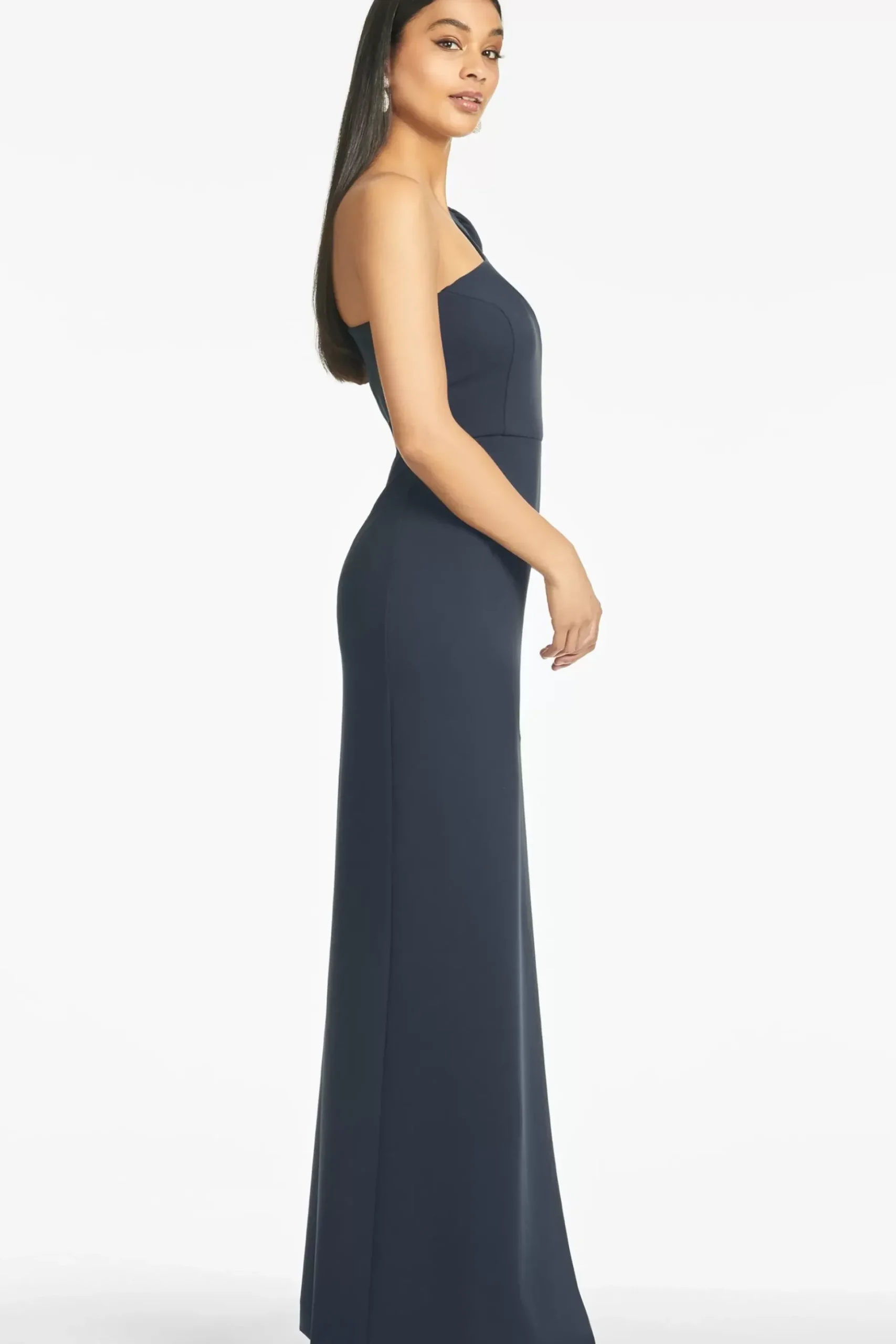 Nadia 4-Way Stretch Crepe Gown-Sachin & Babi Discount