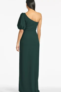 Nadia 4-Way Stretch Crepe Gown-Sachin & Babi Fashion