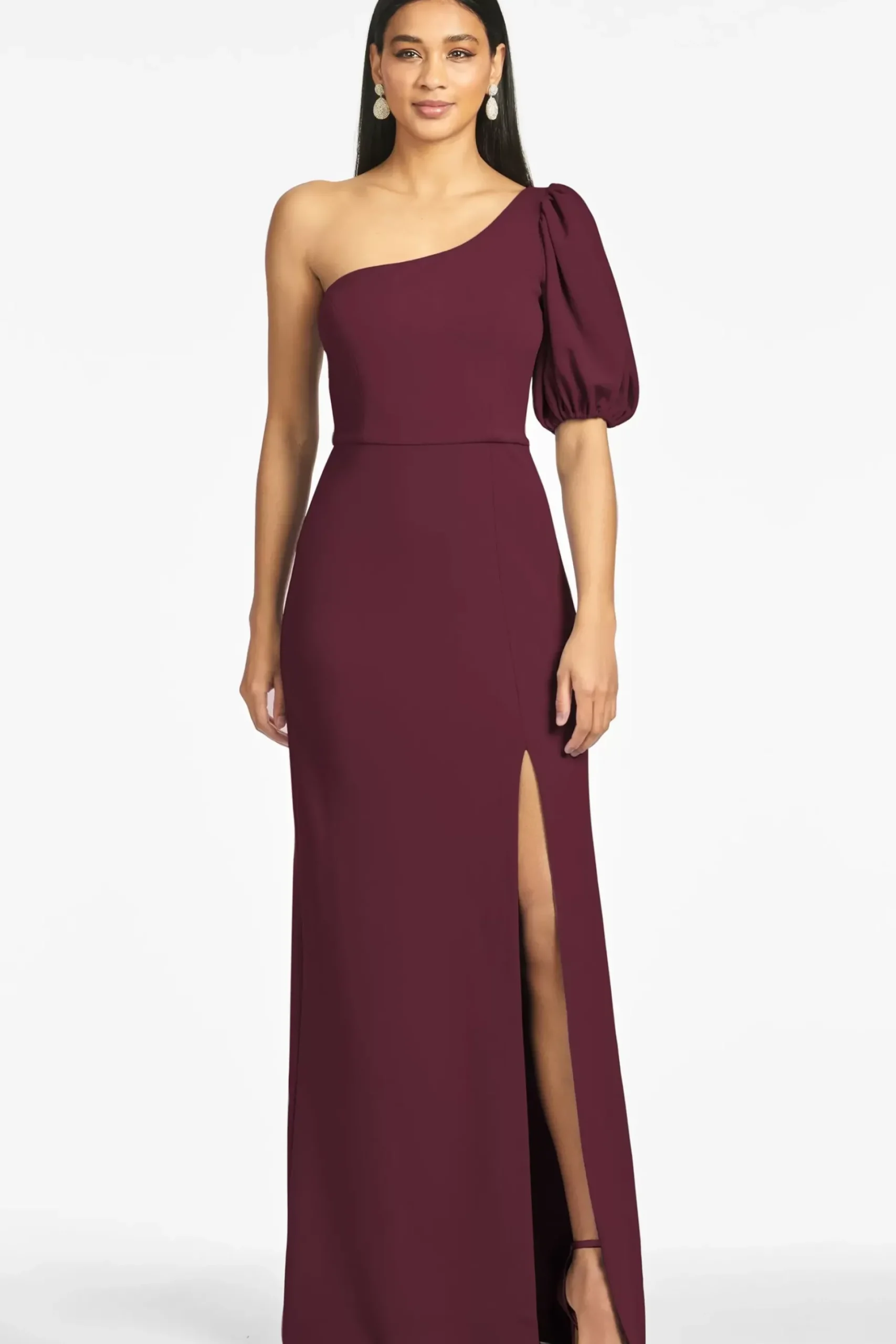 Nadia 4-Way Stretch Crepe Gown-Sachin & Babi Sale