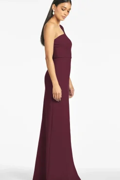 Nadia 4-Way Stretch Crepe Gown-Sachin & Babi Sale