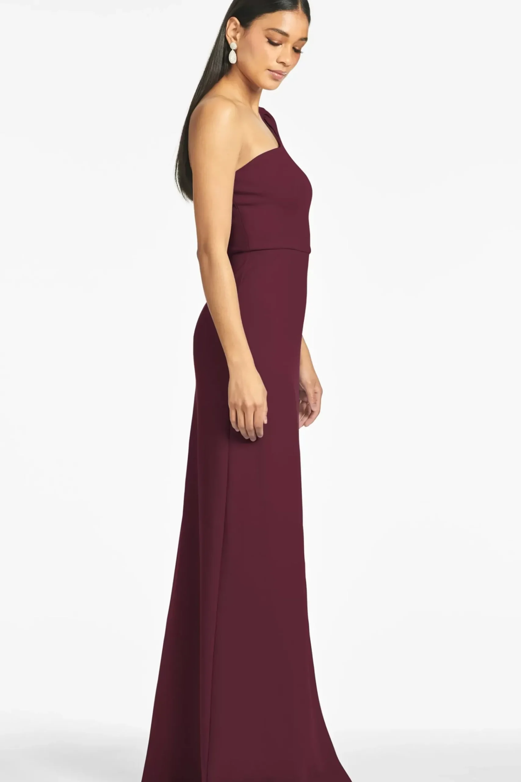Nadia 4-Way Stretch Crepe Gown-Sachin & Babi Sale
