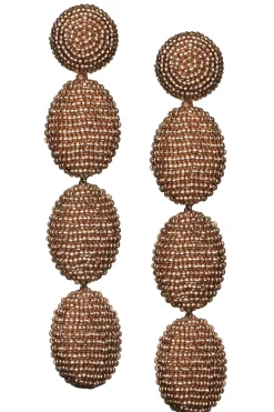 Natalie Earrings-Smooth Beads-Sachin & Babi Fashion