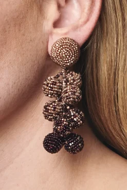 Ombre Coconuts Earrings-Smooth Beads-Sachin & Babi Store