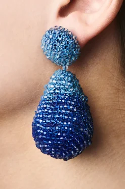 Ombre Elise Earrings-Faceted Beads-Sachin & Babi Discount