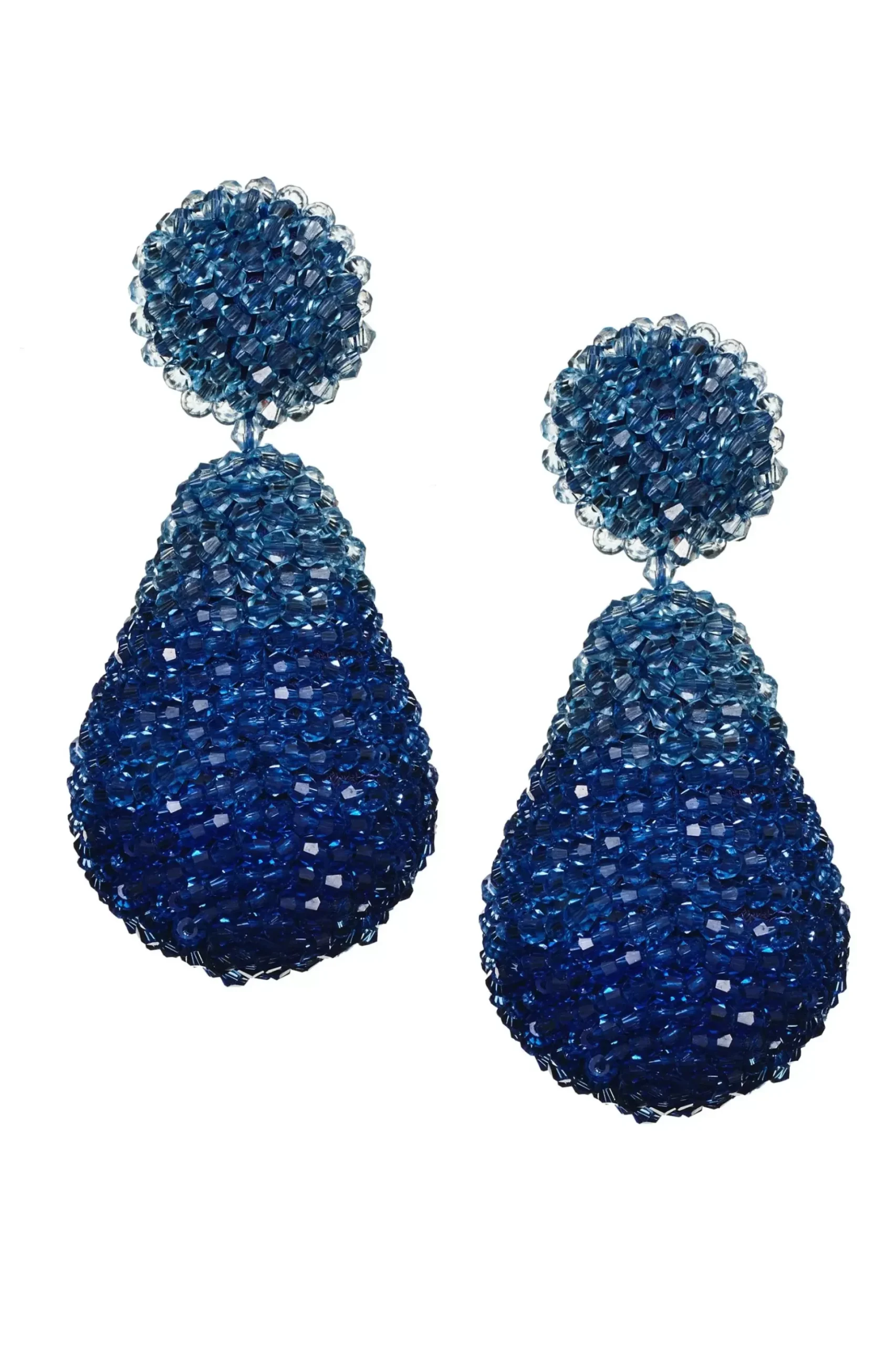 Ombre Elise Earrings-Faceted Beads-Sachin & Babi Discount