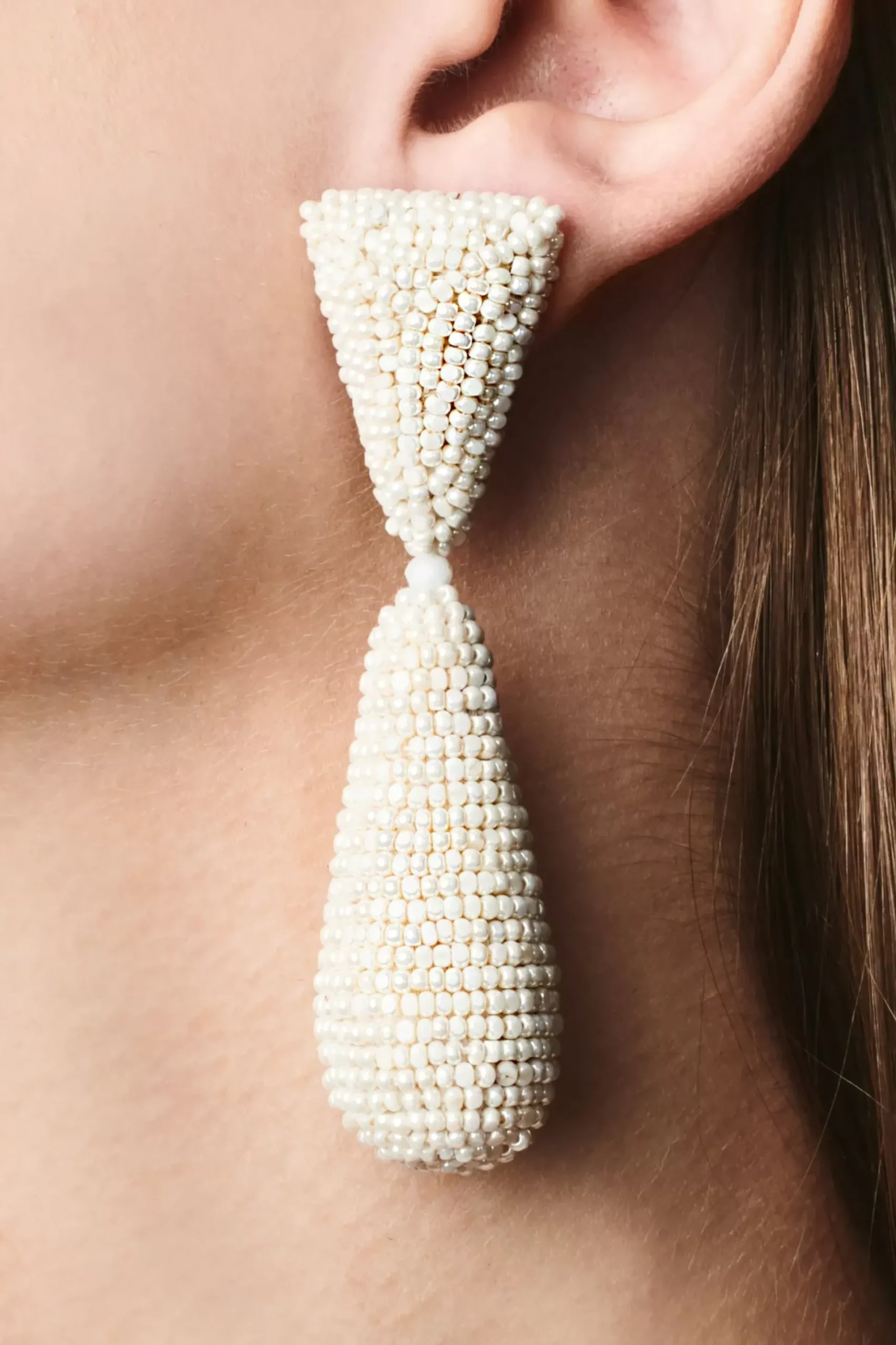 Rhea Earrings-Smooth Beads-Sachin & Babi Store