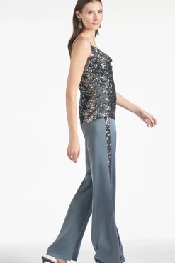 Tuxedo Sequin Alli Pant-Sachin & Babi Shop